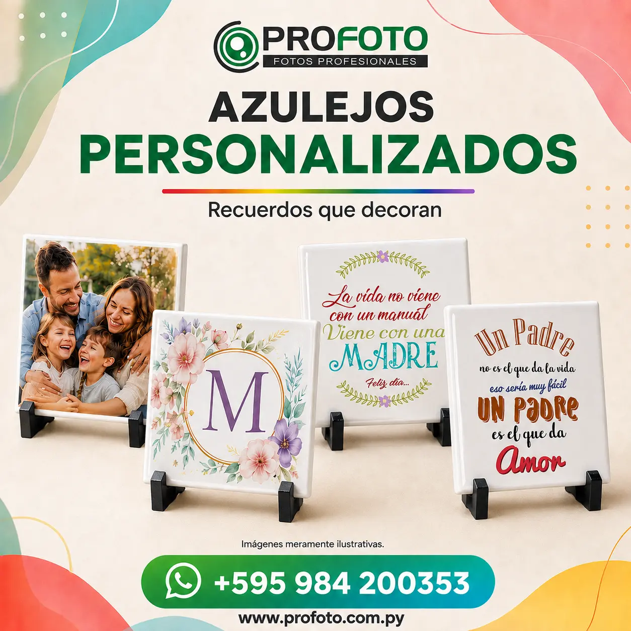Azulejos personalizados por PROFOTO